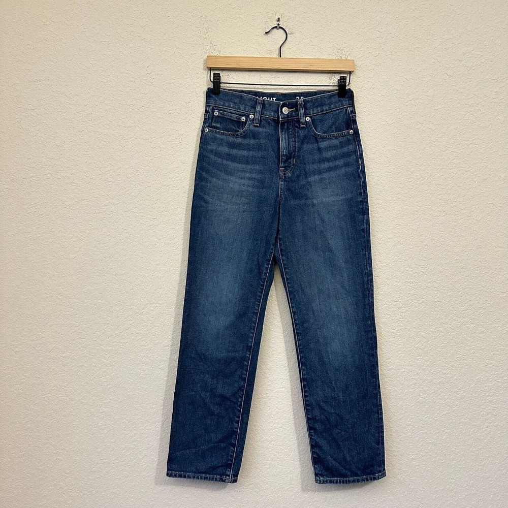 J. Crew Women's High Rise Jeans - Dark Blue